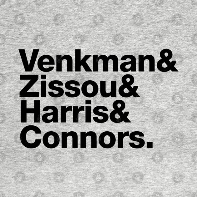 Bill Murray's Supergroup – Venkman & Zissou & Harris & Connors by thedesigngarden